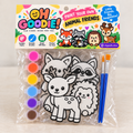 Paint Your Own Animals Kit for Kids | 4 Animal Figures + Paints & Brushes