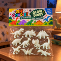 Glow in the Dark Dinosaur Toys for Kids – Set of 10 Glow Dinos
