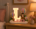 🎈 Personalized Up, Up & Away Name Lamp