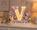 🦋 Personalized Butterfly Garden Name Lamp