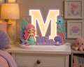 🧜‍♀️ Personalized Mermaid Dreams Name Lamp