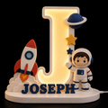 🚀 Personalized Galactic Adventure Name Lamp