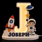 🚀 Personalized Galactic Adventure Name Lamp